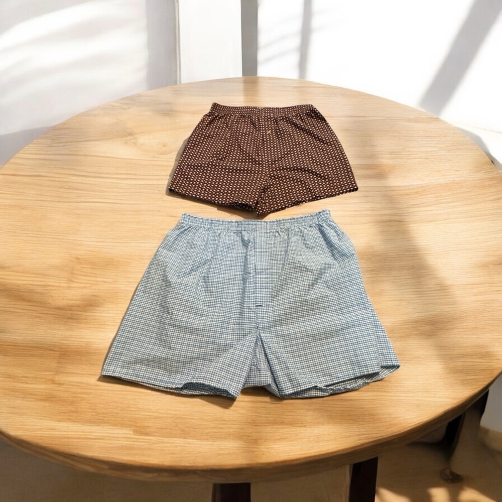 Set of 2 PRS of Men's Boxers Shorts SZ XL Croft & Barrow & Hanes